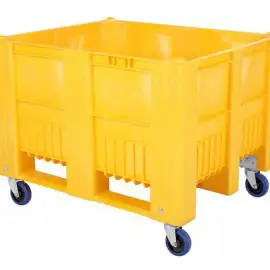 باکس پالت پلاستیکی چرخدار کد b205